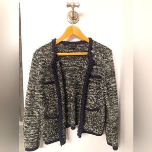 Ann Taylor Boucle Cardigan Size S